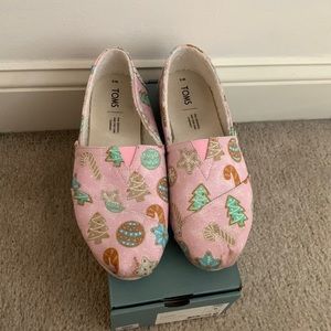 Toms Pink Sugar Cookie shoe